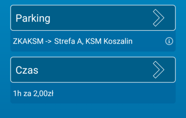 smsAdminPark na parkingach KSM “PRZYLESIE”